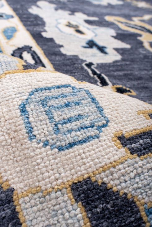 Vintage Oushak Area Rug (9' x 12')
